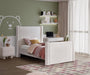 Elias Velvet Twin Bed Cream - B1298Cream-T