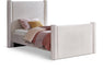 Elias Velvet Twin Bed Cream - B1298Cream-T