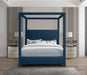 Emerson Linen Textured King Bed (3 Boxes) Blue - EmersonNavy-K