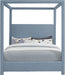 Emerson Linen Textured King Bed (3 Boxes) Light Blue - EmersonSkyBlu-K