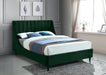 Eva Velvet Full Bed Green - EvaGreen-F