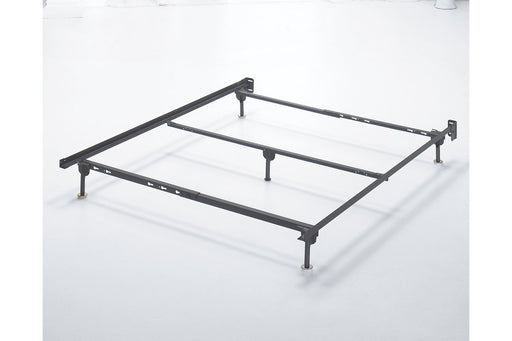 Frames and Rails Metallic Queen Bolt on Bed Frame - B100-31 - Gate Furniture