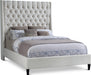 Fritz Velvet King Bed Cream - FritzCream-K