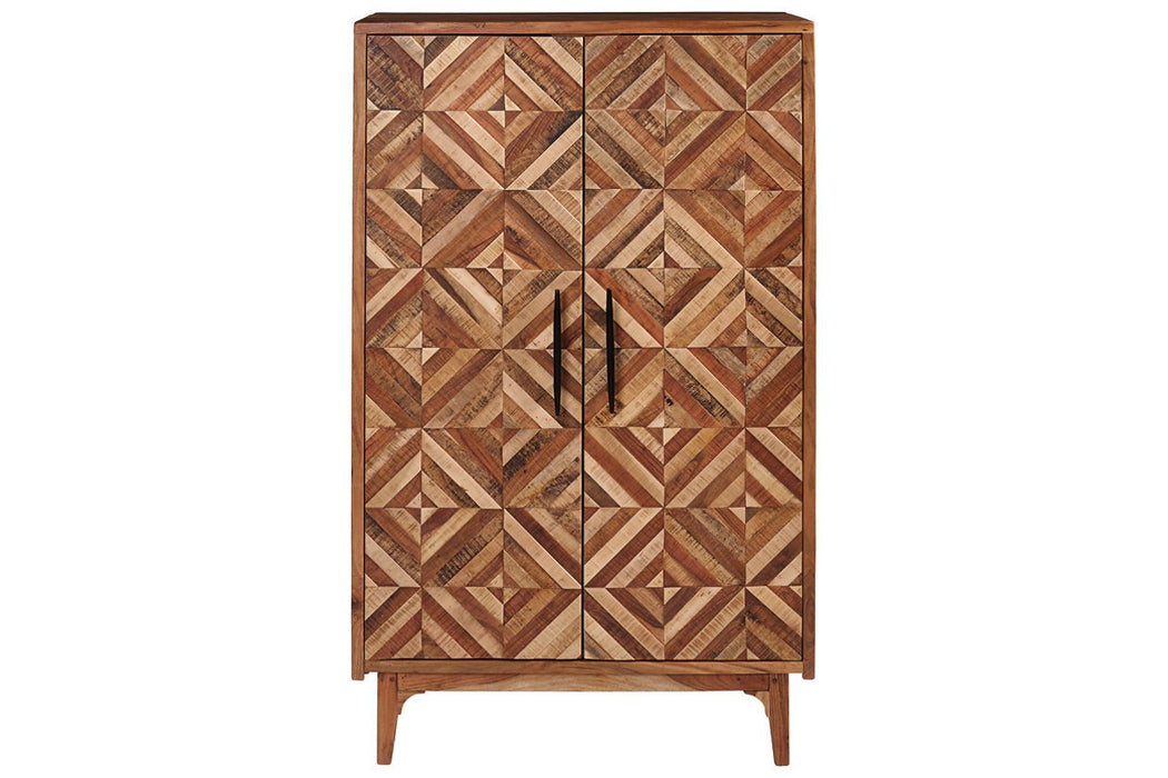 Gabinwell Two-tone Brown Accent Cabinet - A4000267 - Gate Furniture