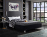 Ghost Velvet Full Bed Black - GhostBlack-F