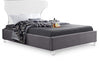 Ghost Velvet Full Bed Grey - GhostGrey-F