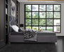 Ghost Velvet Full Bed Grey - GhostGrey-F