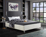 Ghost Velvet Queen Bed Cream - GhostCream-Q