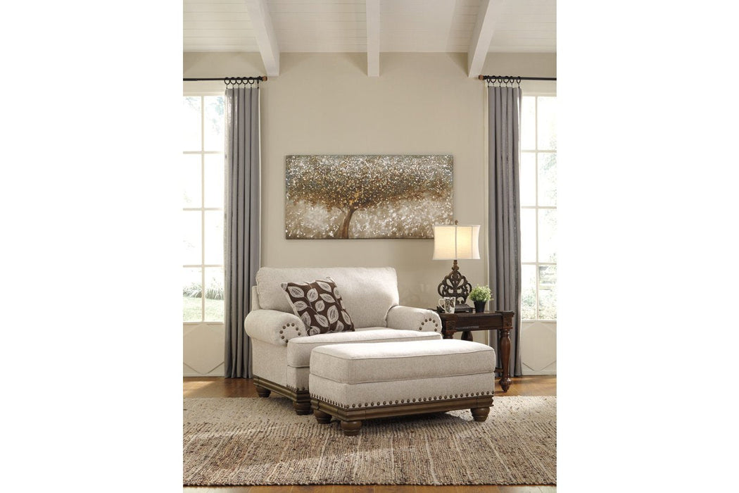 Harleson Wheat Ottoman - 1510414 - Gate Furniture