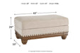 Harleson Wheat Ottoman - 1510414 - Gate Furniture