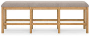 Havonplane Brown 72" Counter Height Dining Bench - D773-09