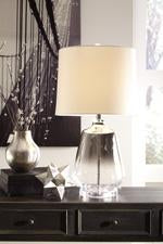 Jaslyn Silver Finish Table Lamp - L430414 - Gate Furniture