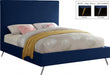 Jasmine Velvet Full Bed Blue - JasmineNavy-F