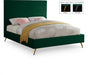 Jasmine Velvet Full Bed Green - JasmineGreen-F