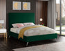 Jasmine Velvet Full Bed Green - JasmineGreen-F