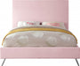 Jasmine Velvet King Bed Pink - JasminePink-K