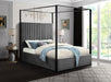 Jax Velvet Queen Bed Grey - JaxGrey-Q