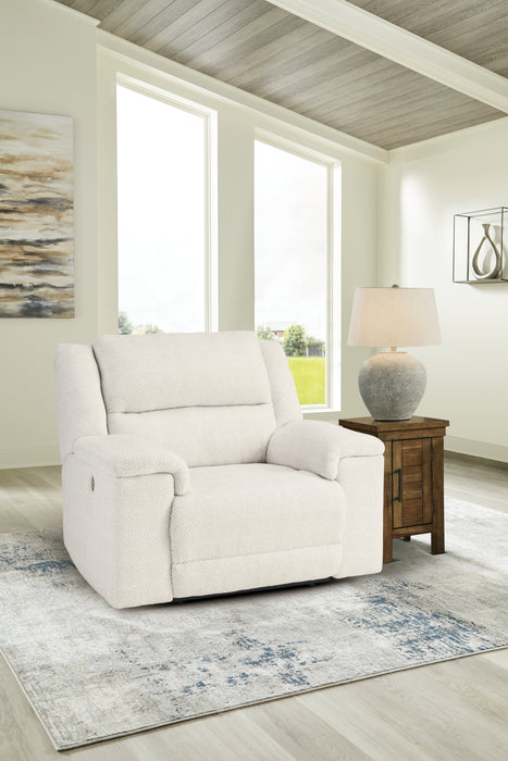 Keensburg Linen Oversized Power Recliner - 6180782