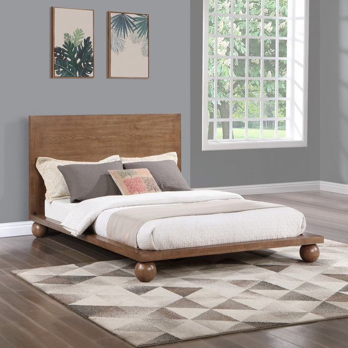 Kent King Bed (3 Boxes) Brown - KentWalnut-K