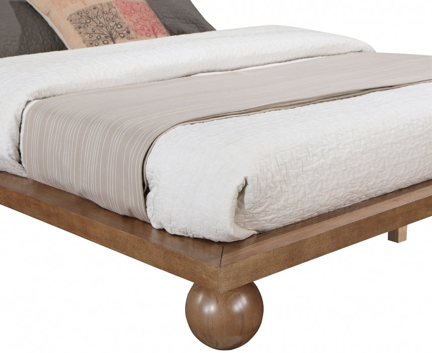 Kent King Bed (3 Boxes) Brown - KentWalnut-K