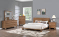 Kent King Bed (3 Boxes) Brown - KentWalnut-K