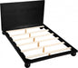 Kent Queen Bed (3 Boxes) Black - KentBlack-Q