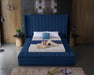 Kiki Velvet Full Bed (3 Boxes) Blue - KikiNavy-F