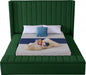 Kiki Velvet King Bed (3 Boxes) Green - KikiGreen-K