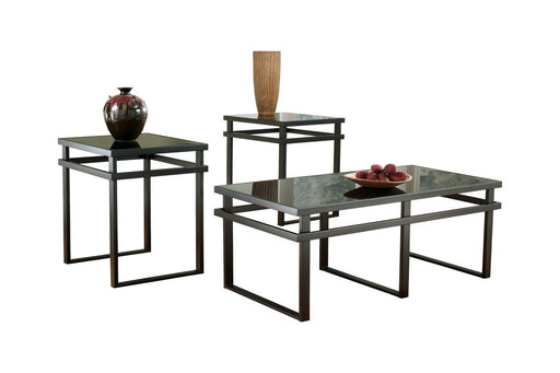 Laney Black Table (Set of 3) - T180-13 - Gate Furniture