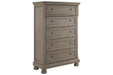 Lettner Light Gray Chest of Drawers - B733-46 - Gate Furniture