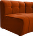 Limitless Modular Velvet Loveseat Cognac - 645Cognac-2PC