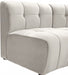 Limitless Modular Velvet Loveseat Cream - 645Cream-2PC