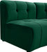 Limitless Modular Velvet Loveseat Green - 645Green-2PC