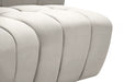 Limitless Modular Velvet Sofa Cream - 645Cream-3PC