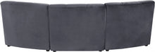 Limitless Modular Velvet Sofa Grey - 645Grey-3PC