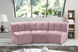 Limitless Modular Velvet Sofa Pink - 645Pink-3PC