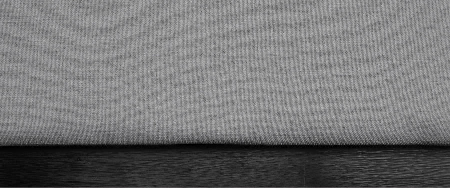 Logan Linen Textured Fabric Twin Bed Grey - LoganGrey-T