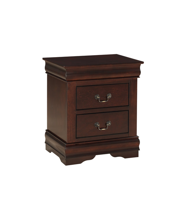 Louis Philippe Youth Sleigh Bedroom Set (Cherry)