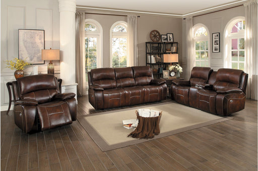 Mahala Brown Reclining Living Room Set - Gate Furniture