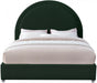 Milo Boucle Fabric Full Bed Green - MiloGreen-F