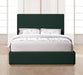 Monaco Boucle Fabric Full Bed Green - MonacoGreen-F