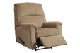 Nerviano Mocha Recliner - 1080129 - Gate Furniture