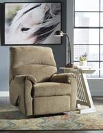 Nerviano Mocha Recliner - 1080129 - Gate Furniture