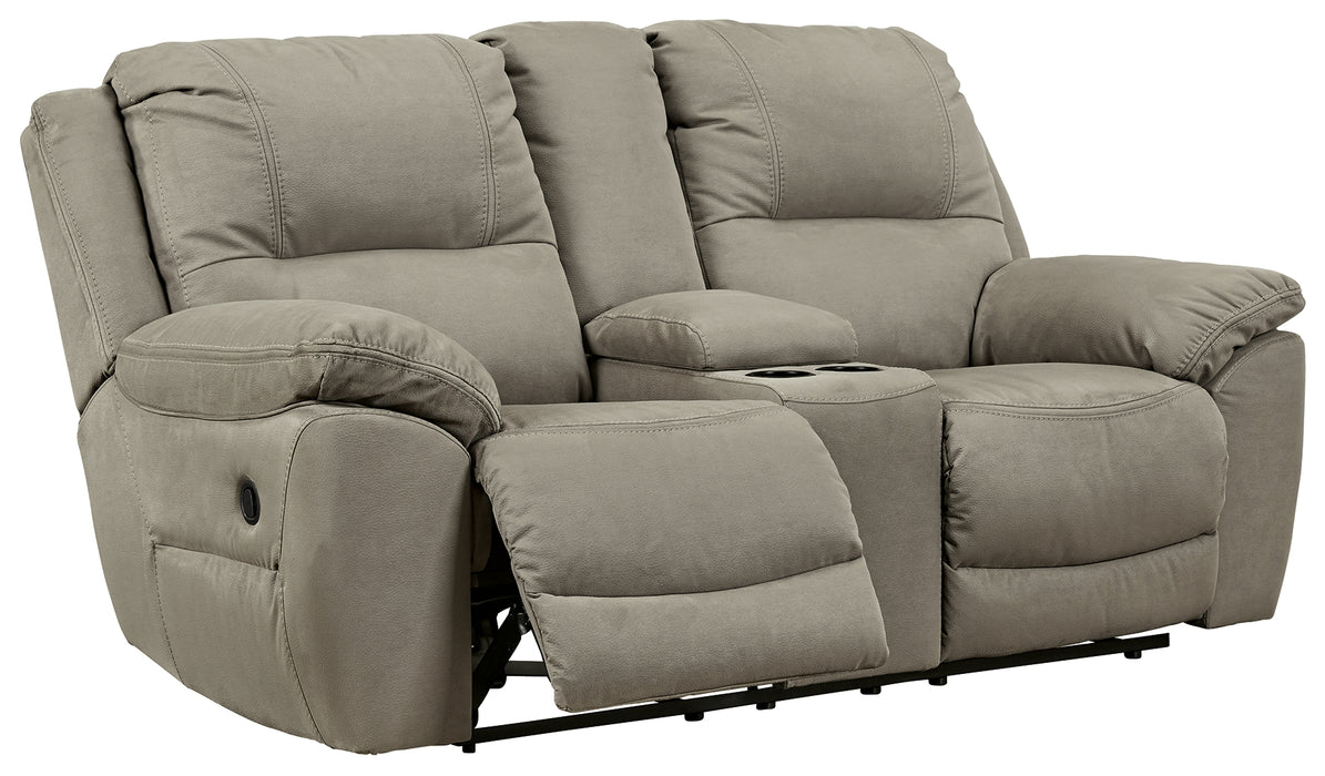 Next-Gen Gaucho Reclining Loveseat with Console - 5420394 - Gate Furniture