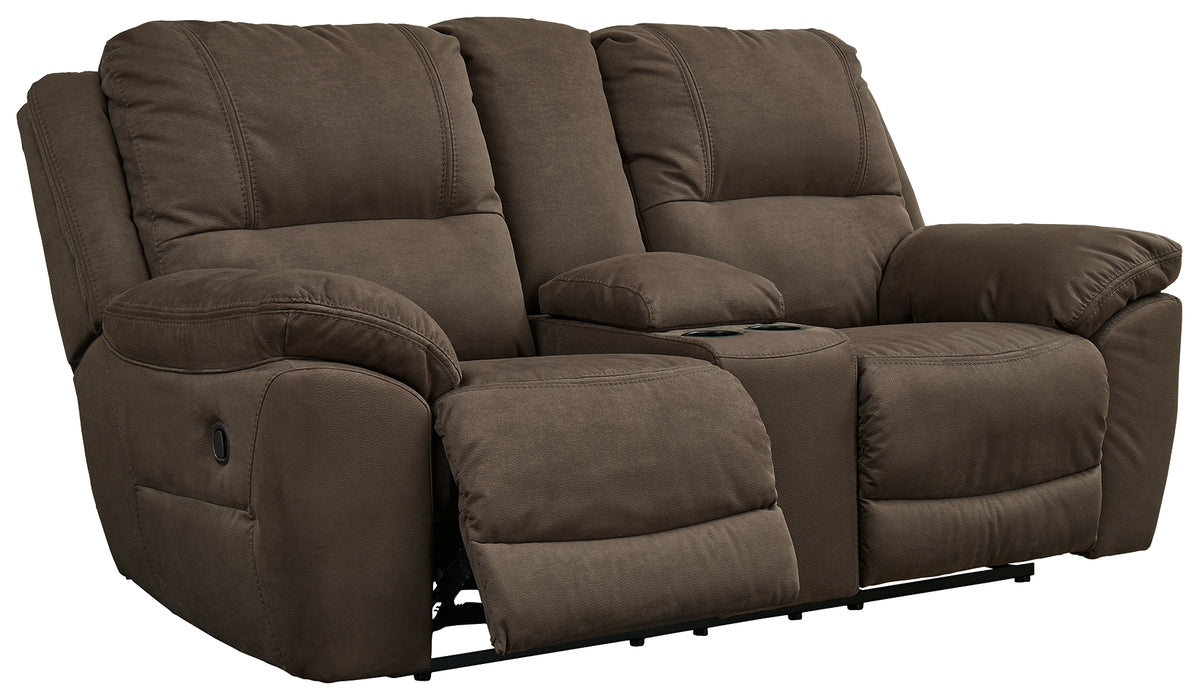 Next-Gen Gaucho Reclining Loveseat with Console - 5420494 - Gate Furniture