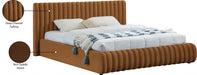 Nico Velvet Queen Bed Saddle - NicoSaddle-Q