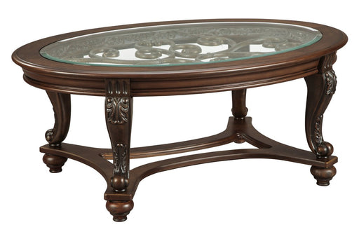 Norcastle Dark Brown Coffee Table - T499-0 - Gate Furniture