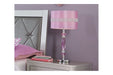 Nyssa Purple Table Lamp - L801524 - Gate Furniture