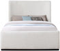 Oliver Boucle Fabric Full Bed (3 Boxes) Cream - OliverCream-F