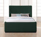 Oliver Boucle Fabric Full Bed (3 Boxes) Green - OliverGreen-F